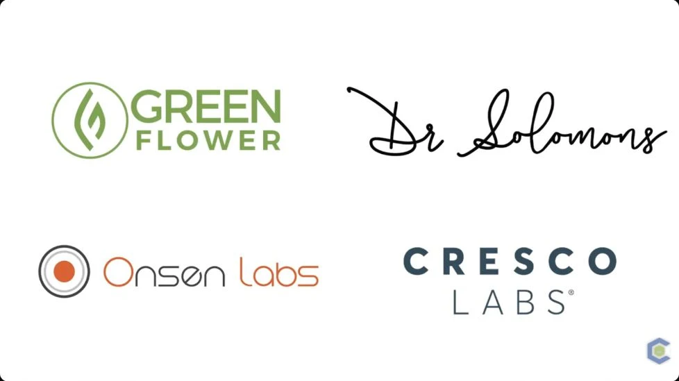 Original documentary credits featuring Dr. Solomon’s, Cresco Labs, Green Flower and Onsen Labs.