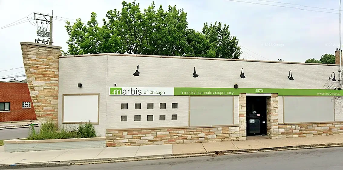 Maribis Chicago Archer dispensary exterior.