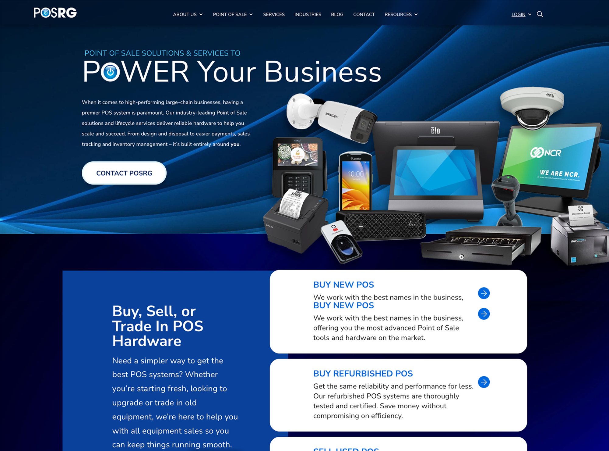 Home page Desktop Mockups